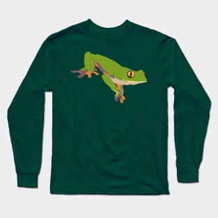 Blue-sided Leaf Frog Long Sleeve T-Shirt